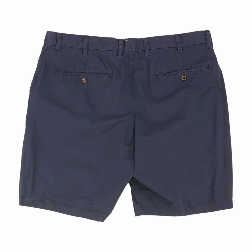 Navy Solid Chino Shorts
