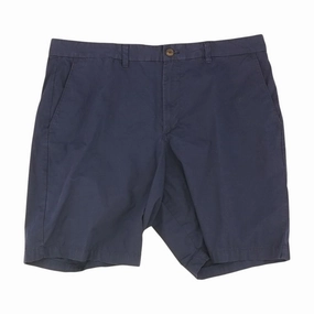 Navy Solid Chino Shorts