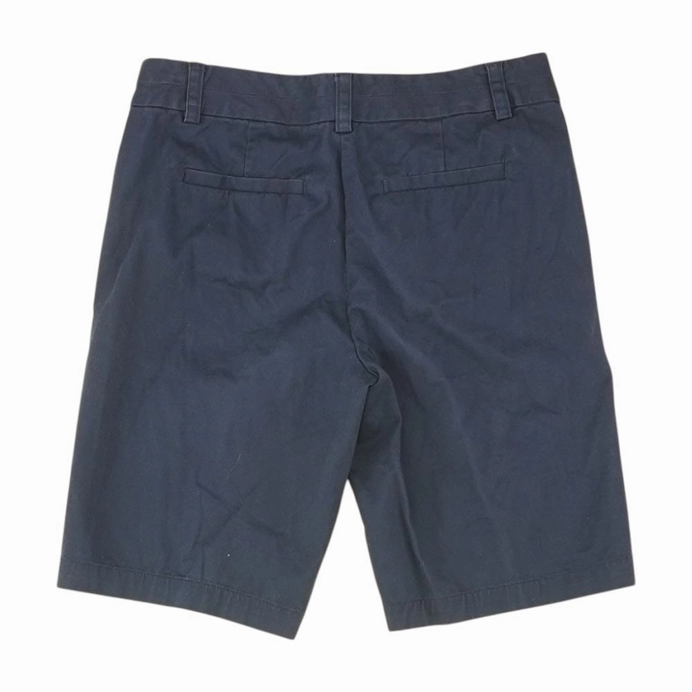 Navy Solid Chino Shorts