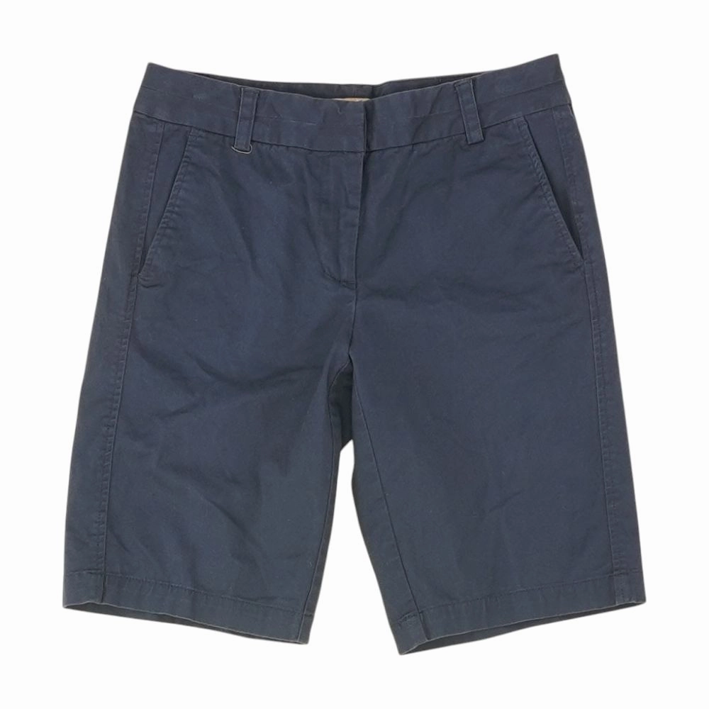 Navy Solid Chino Shorts