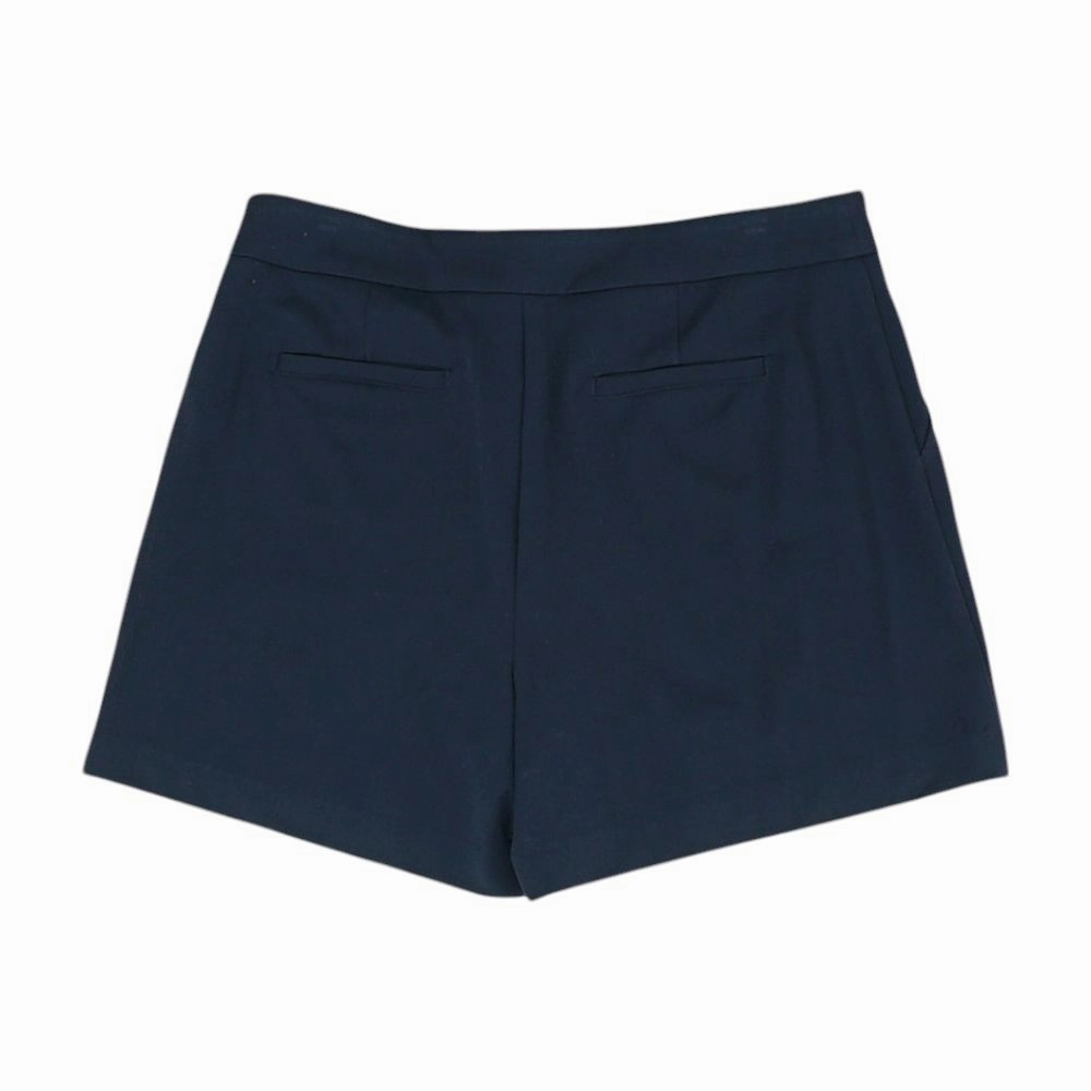 Navy Solid Chino Shorts