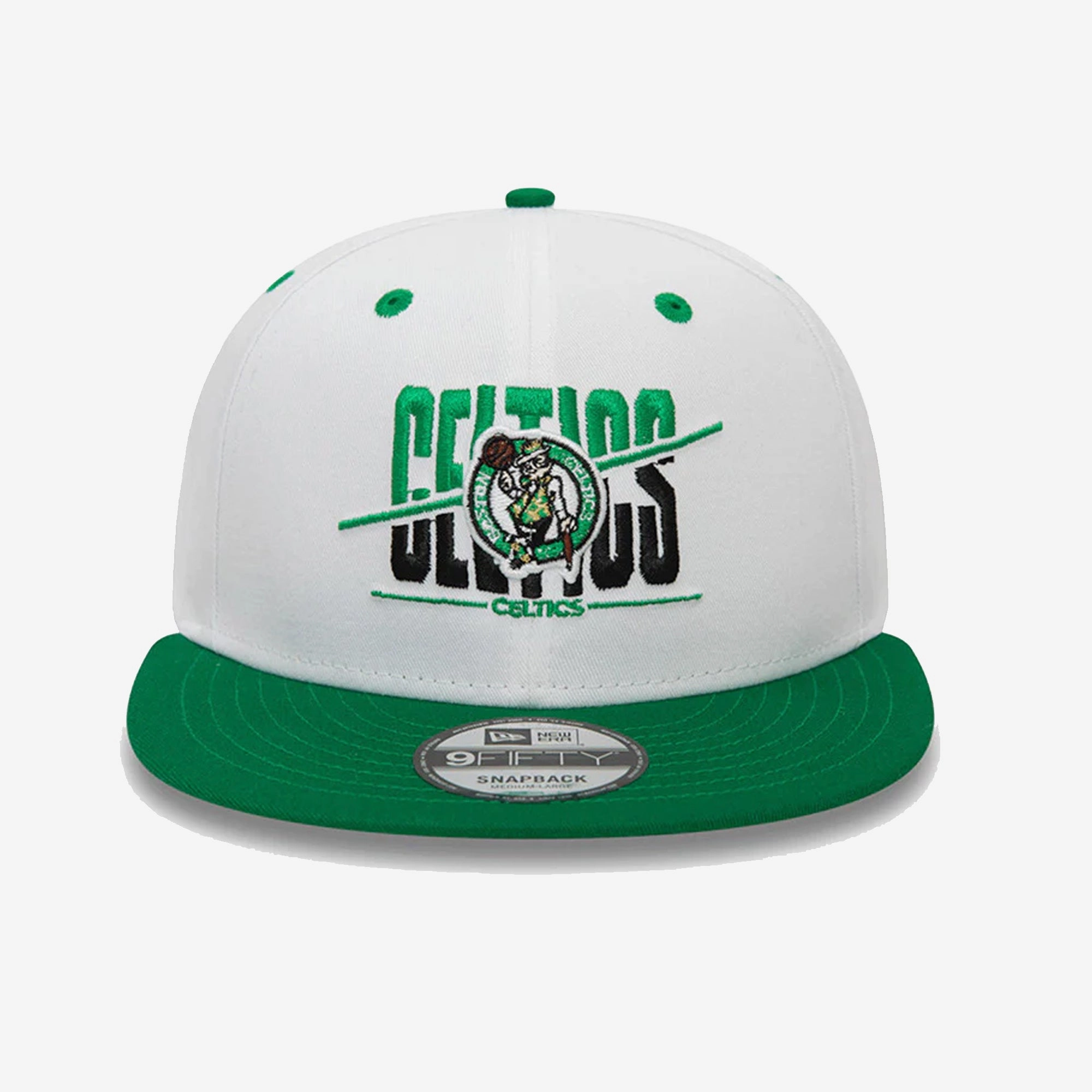 New Era | BOSTON CELTICS CROWN 9FIFTY SNAPBACK CAP  { WHITE
