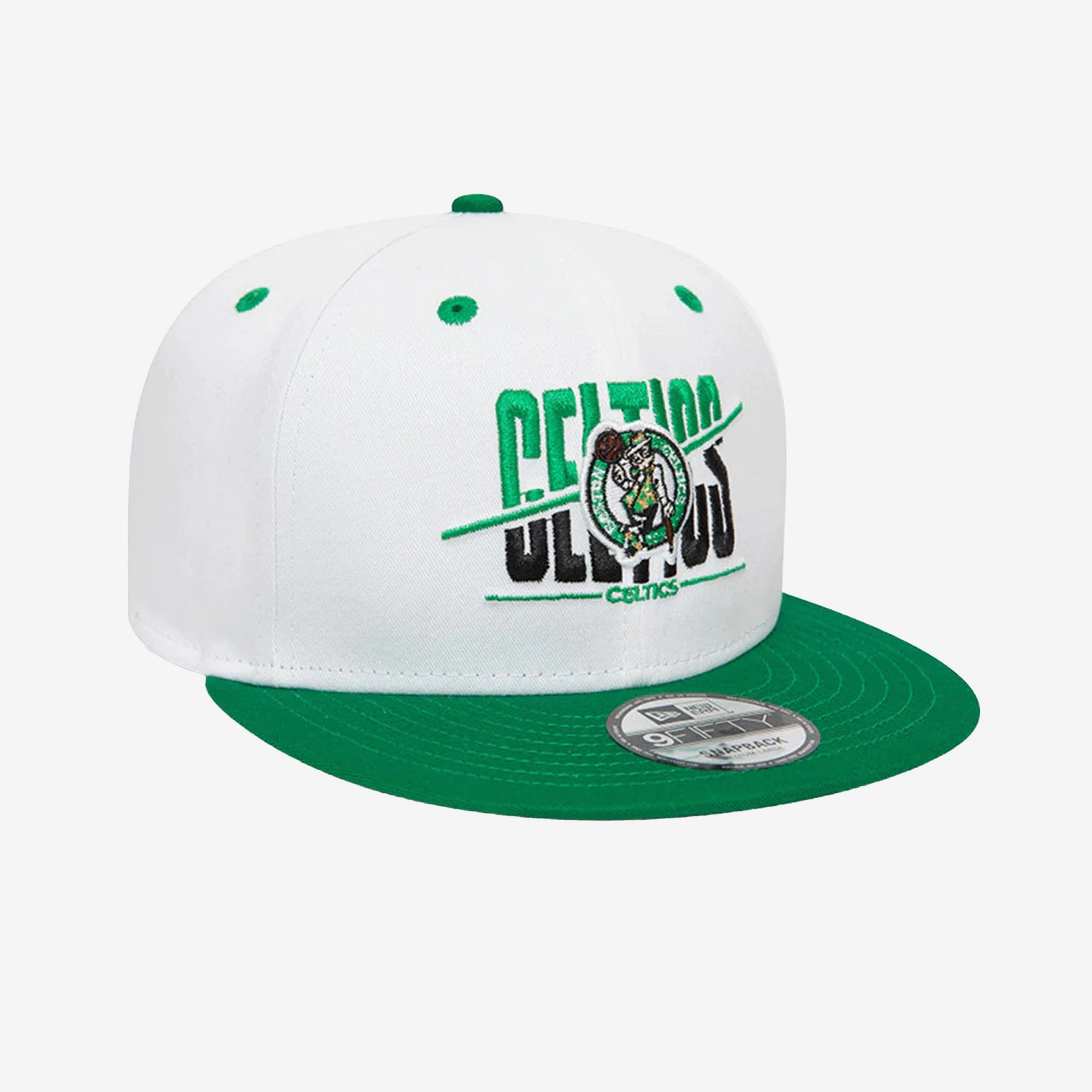 New Era | BOSTON CELTICS CROWN 9FIFTY SNAPBACK CAP  { WHITE