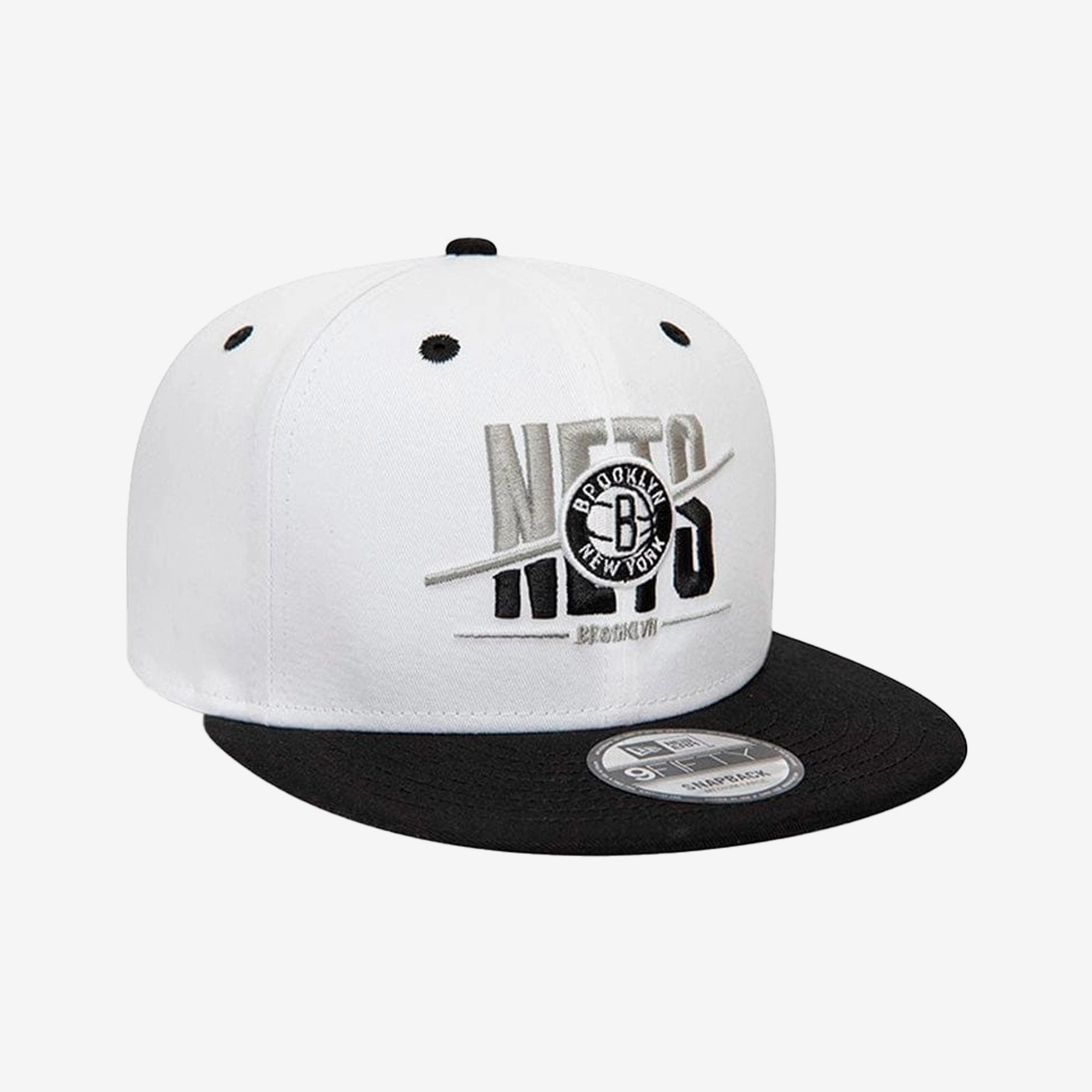 New Era | BROOKLYN NETS CROWN 9FIFTY SNAPBACK CAP  { WHITE