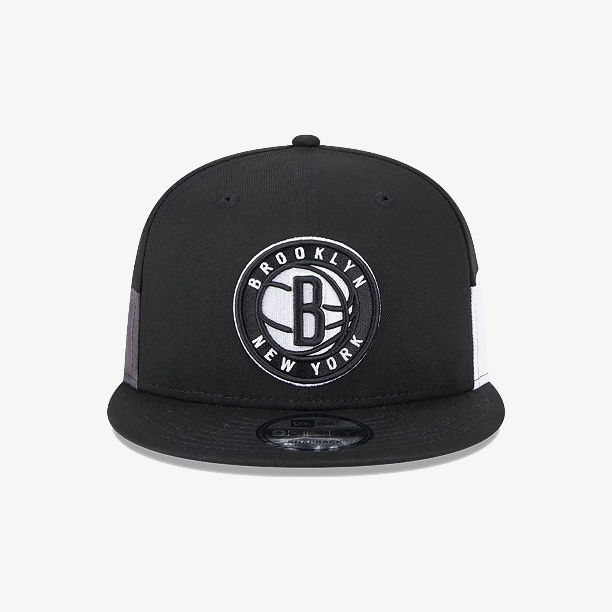 New Era | BROOKLYN NETS MULTI PATCH BLACK 9FIFTY SNAPBACK CAP  { BLACK