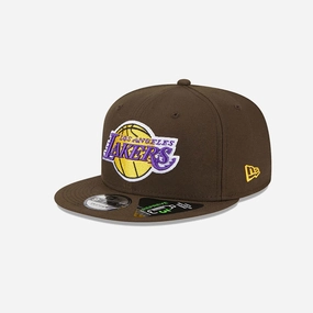 New Era | LA LAKERS REPREVE BROWN 9FIFTY SNAPBACK CAP  { BROWN