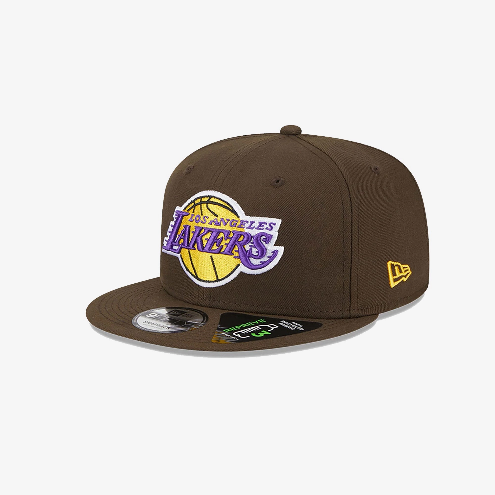 New Era | LA LAKERS REPREVE BROWN 9FIFTY SNAPBACK CAP  { BROWN