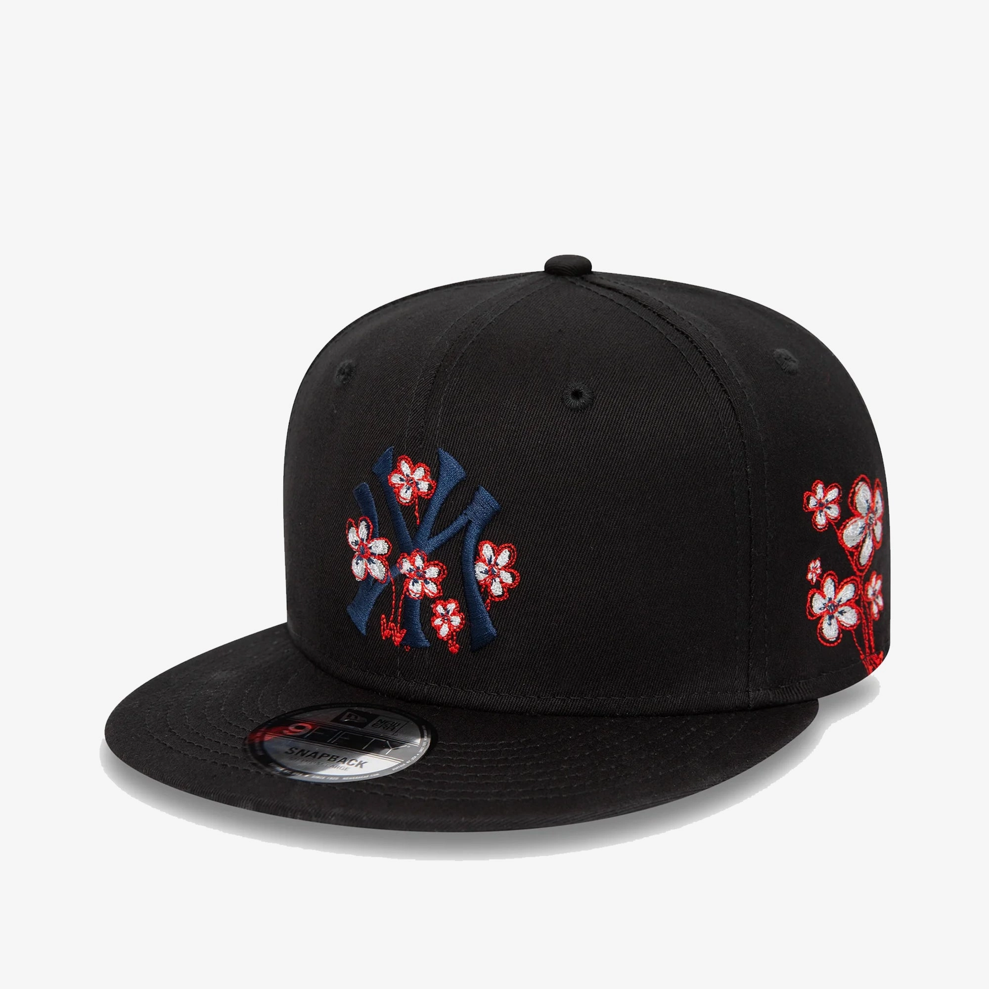 New Era | NEW YORK YANKEES MLB FLOWER GRAPHIC 9FIFTY SNAPBACK  { BLACK
