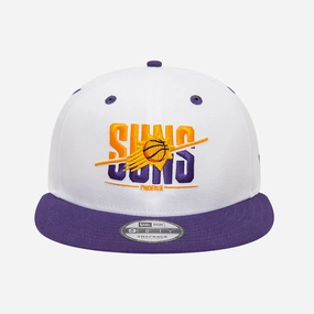 New Era | PHOENIX SUNS CROWN WHITE 9FIFTY SNAPBACK CAP  { WHITE