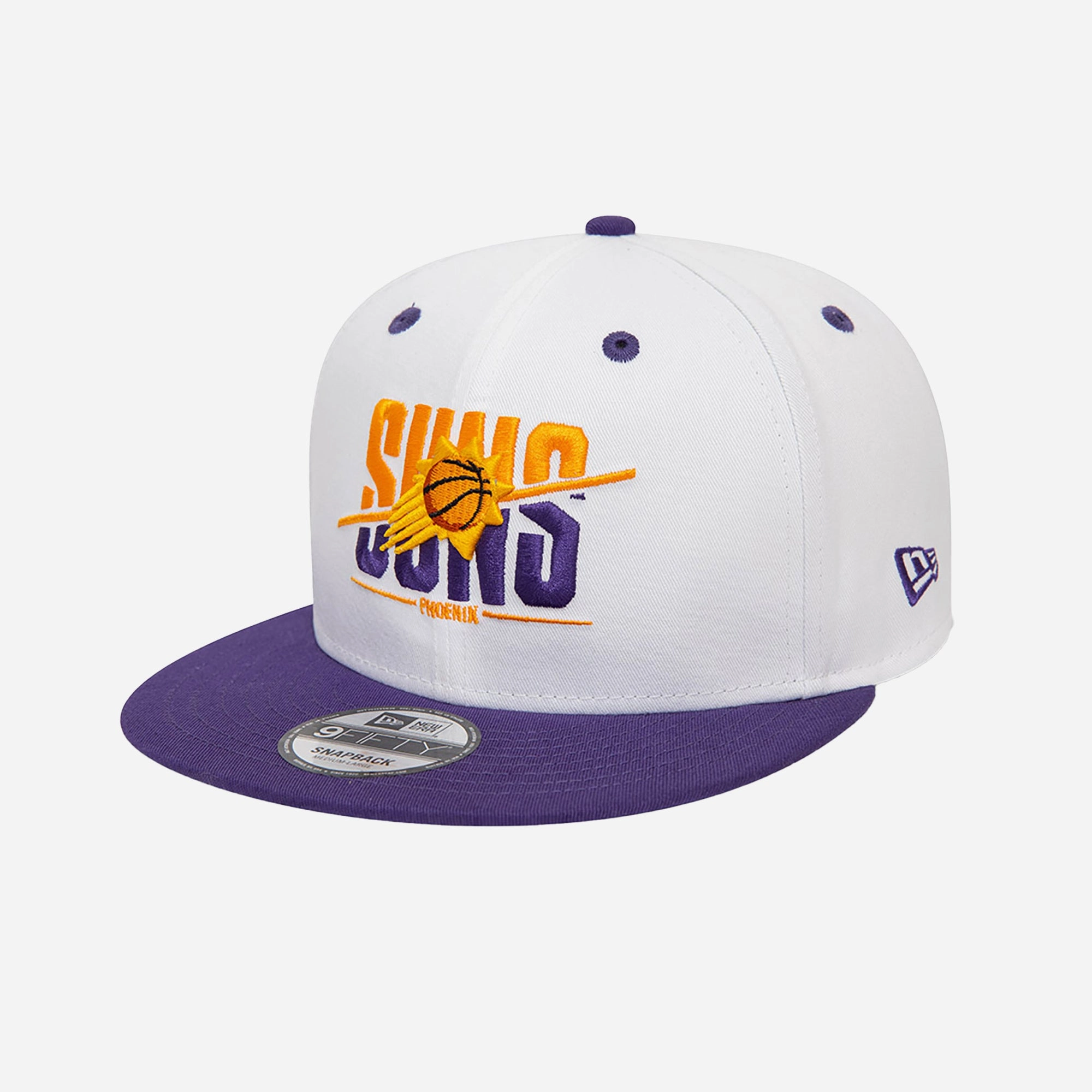New Era | PHOENIX SUNS CROWN WHITE 9FIFTY SNAPBACK CAP  { WHITE