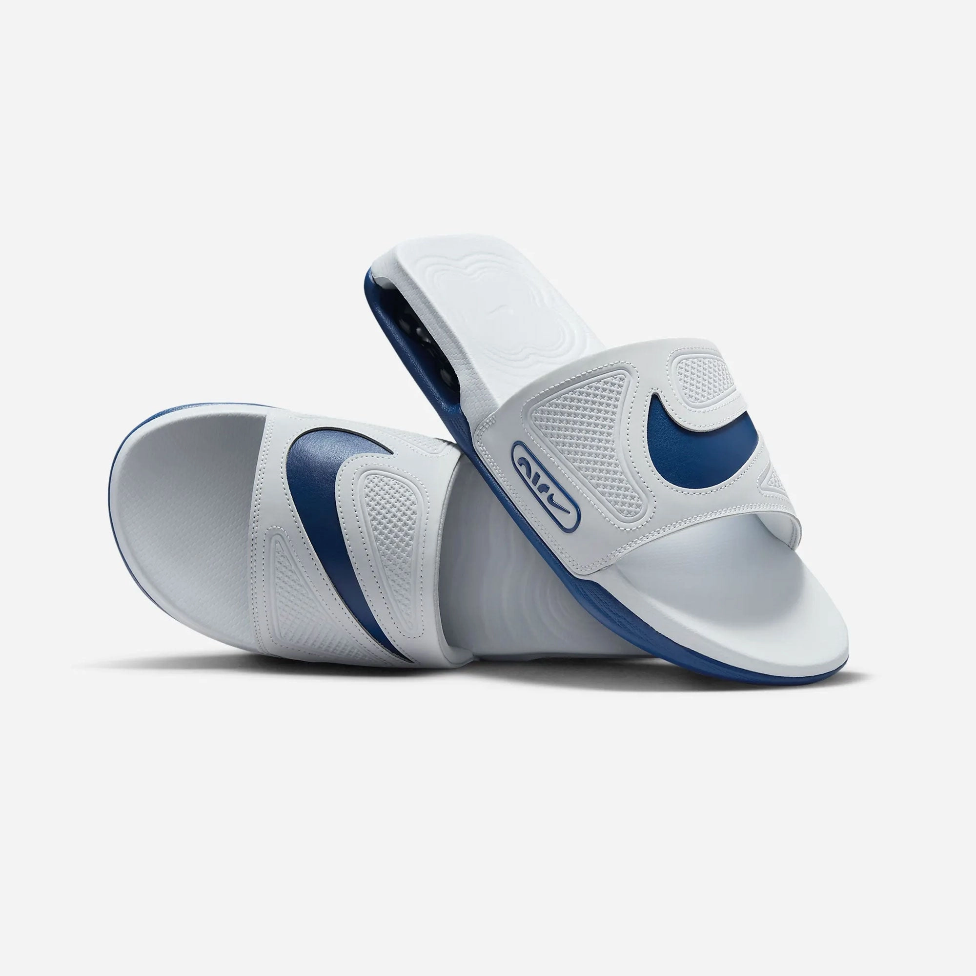 Nike | AIR MAX CIRRO  { PURE PLATINUM/COURT BLUE-COURT BLUE