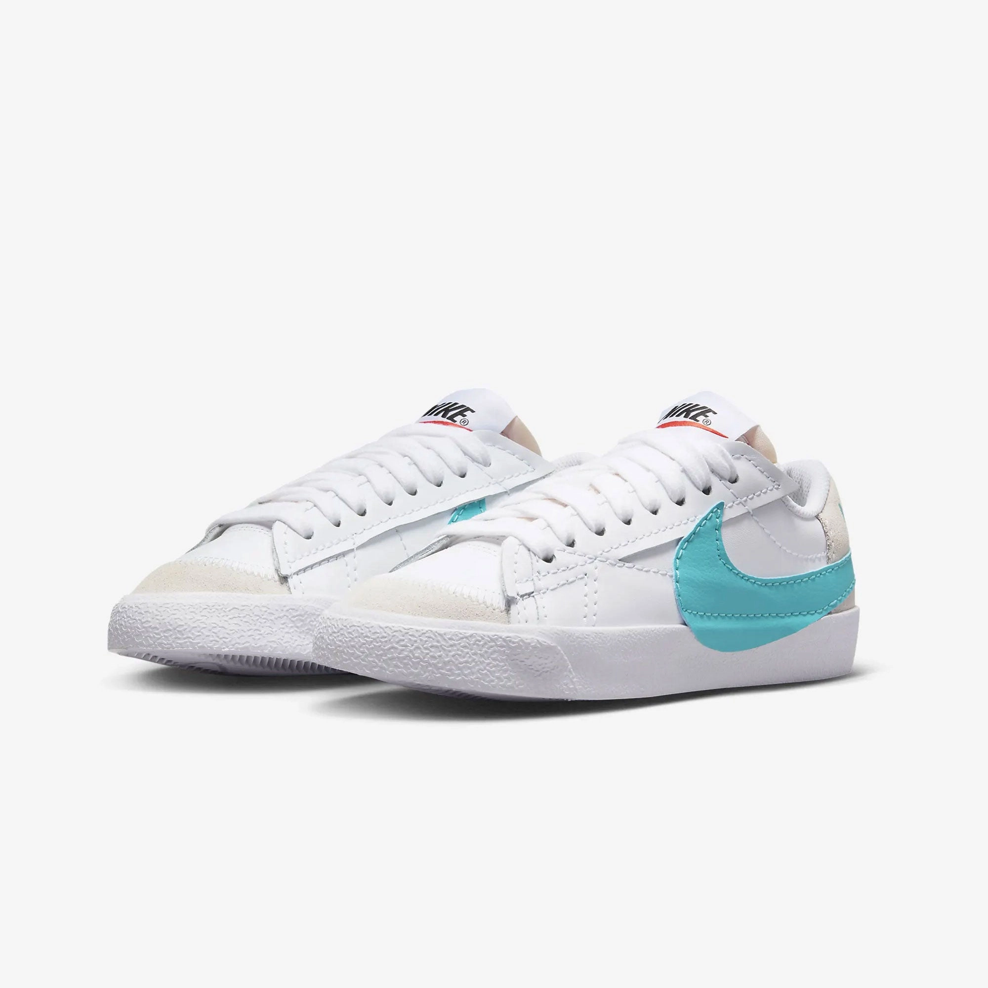 Nike | BLAZER LOW '77 JUMBO { WHITE/DUSTY CACTUS-SUMMIT WHITE
