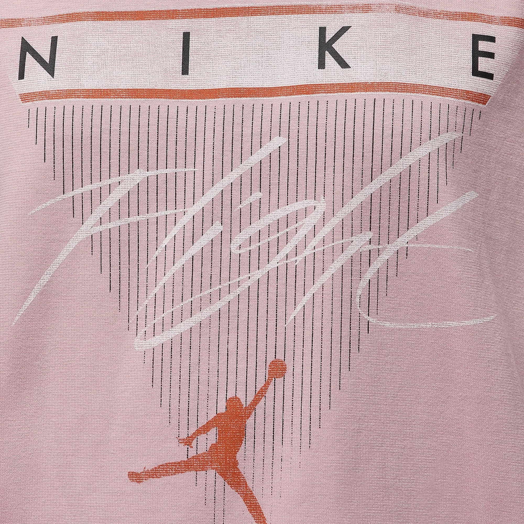 Nike | FLIGHT HERITAGE GRAPHIC TEE  { PINK GLAZE/COSMIC CLAY
