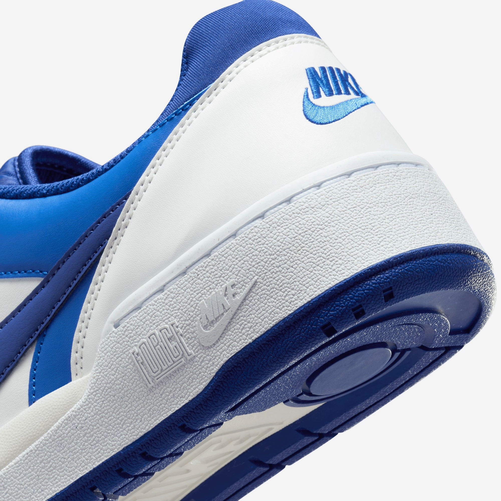 NIKE | FULL FORCE LOW { SUMMIT WHITE/DEEP ROYAL BLUE-RACER BLUE