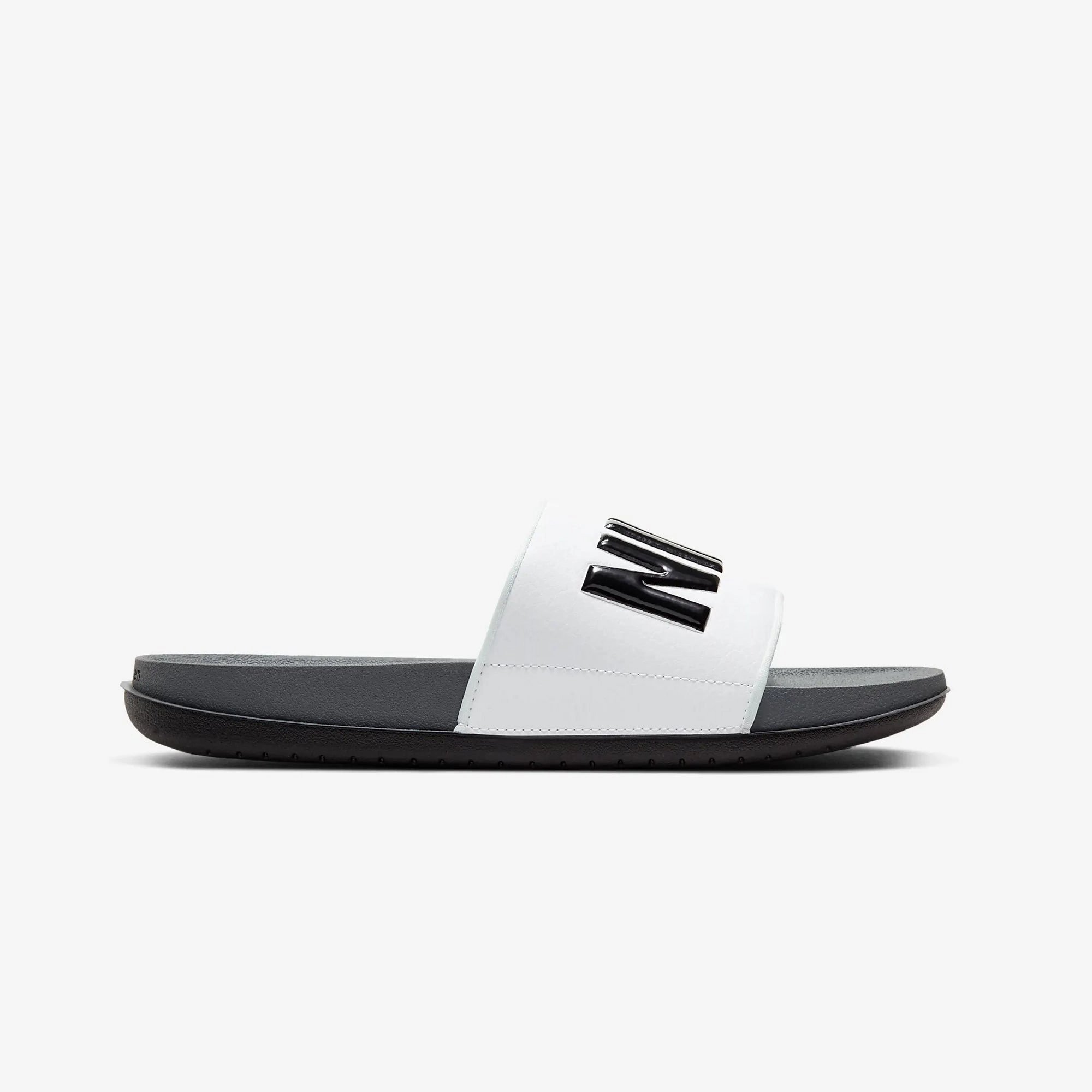 Nike | OFFCOURT  { DARK GREY/BLACK-WHITE