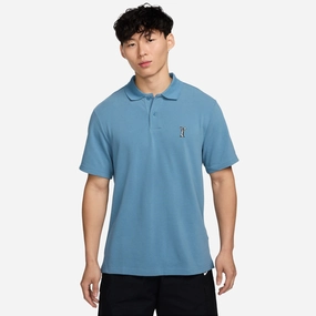NIKE | POLO { AEGEAN STORM/BLACK/BLACK