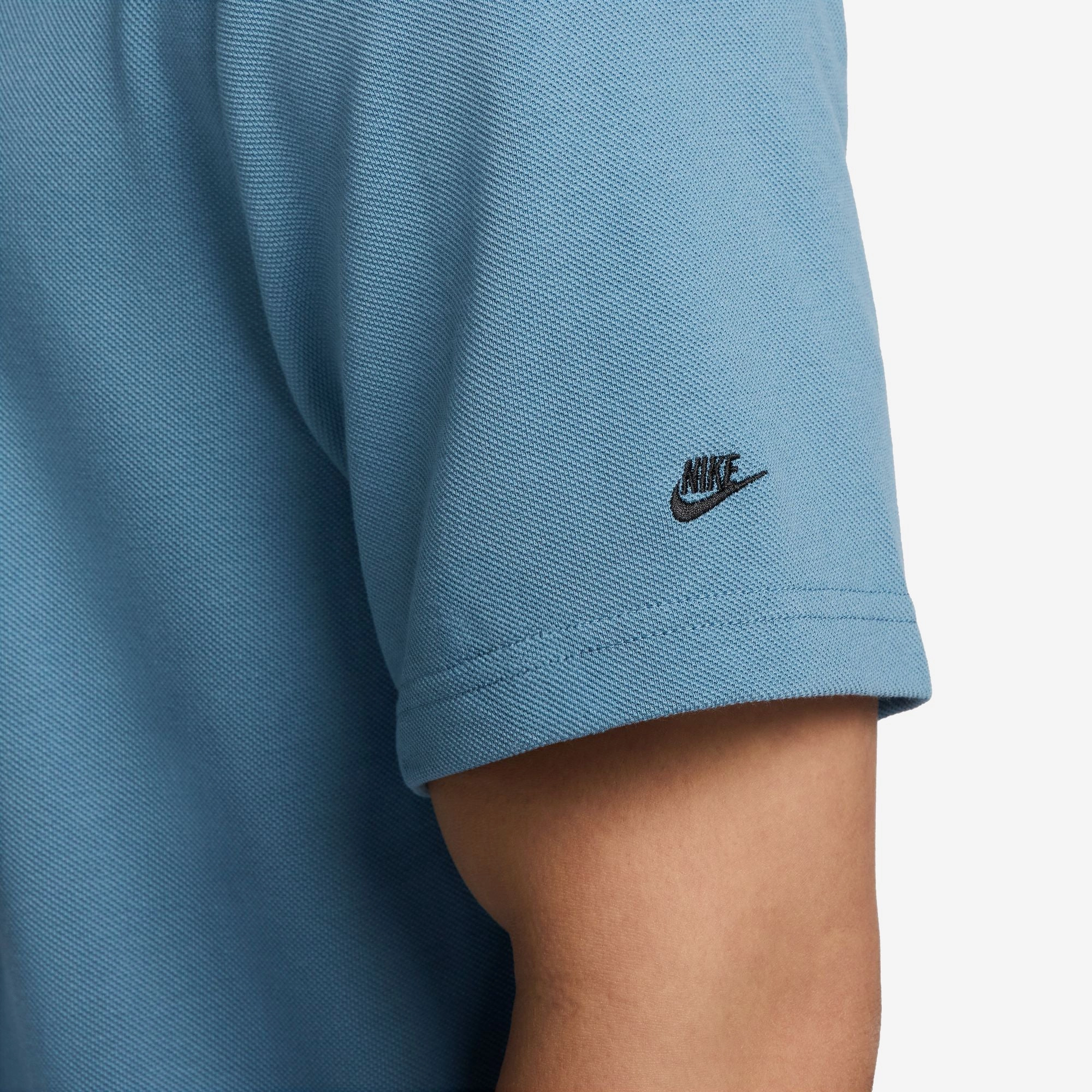 NIKE | POLO { AEGEAN STORM/BLACK/BLACK