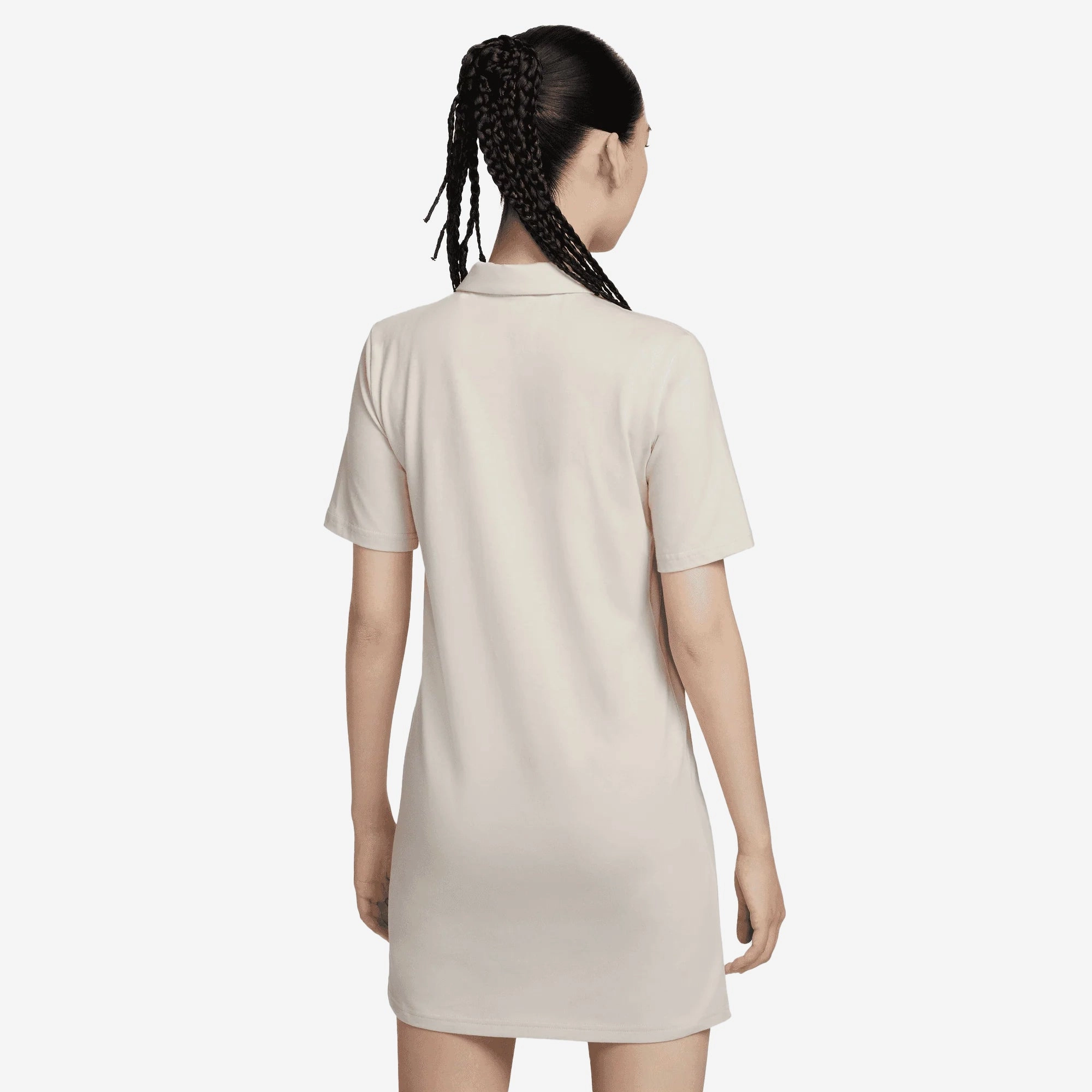 NIKE | SPORTSWEAR DRESS { LT OREWOOD BRN/WHITE