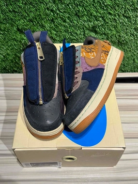 Nike Air Force 1 Low Travis Scott Cactus Jack Sz 5.5M/7W