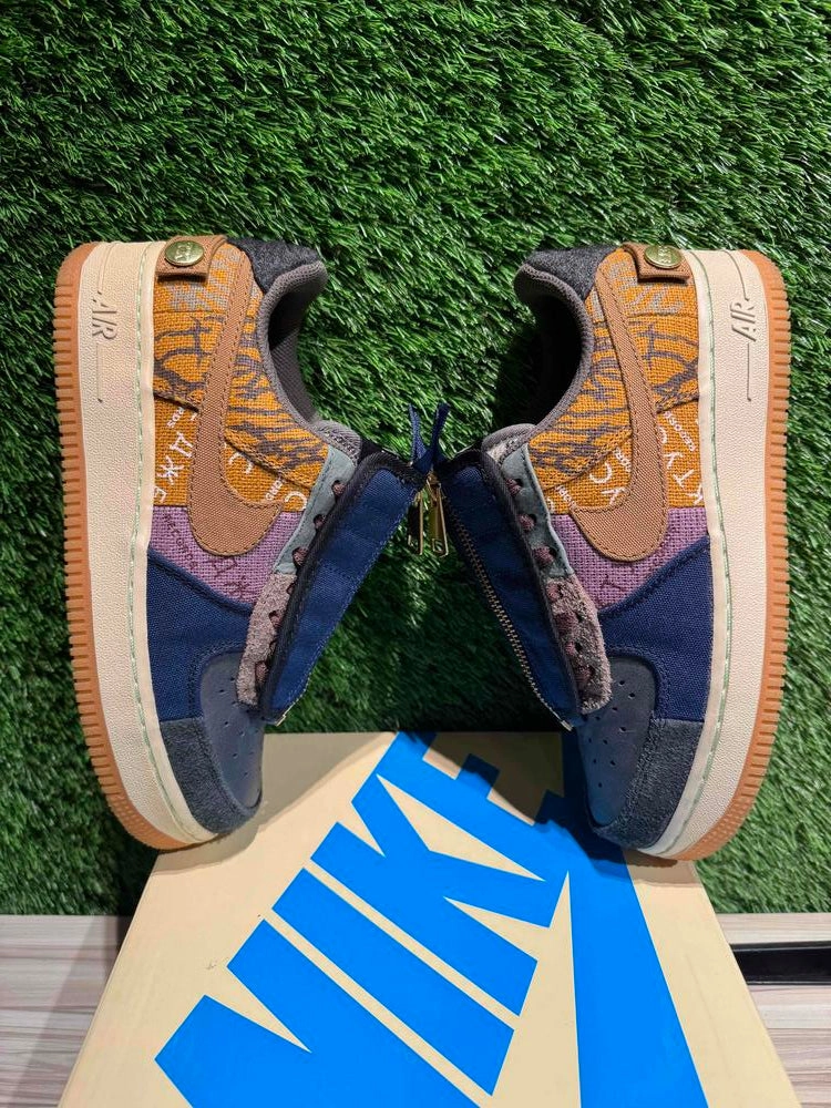 Nike Air Force 1 Low Travis Scott Cactus Jack Sz 5.5M/7W
