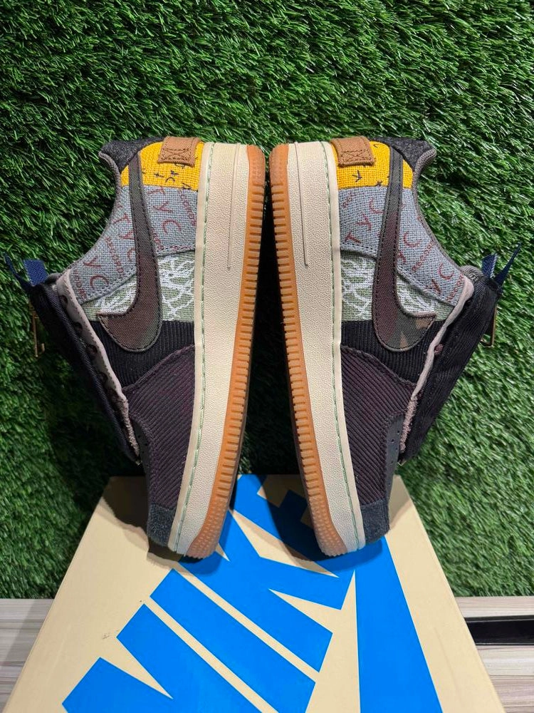 Nike Air Force 1 Low Travis Scott Cactus Jack Sz 5.5M/7W