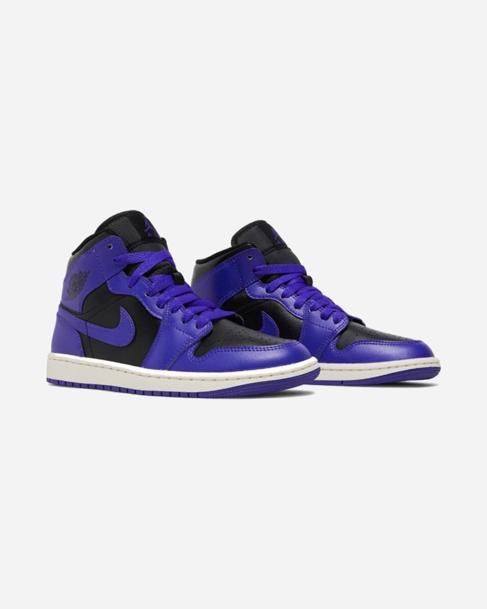 NIKE AIR JORDAN1 2022 MID WMNS PURPLE BLACK