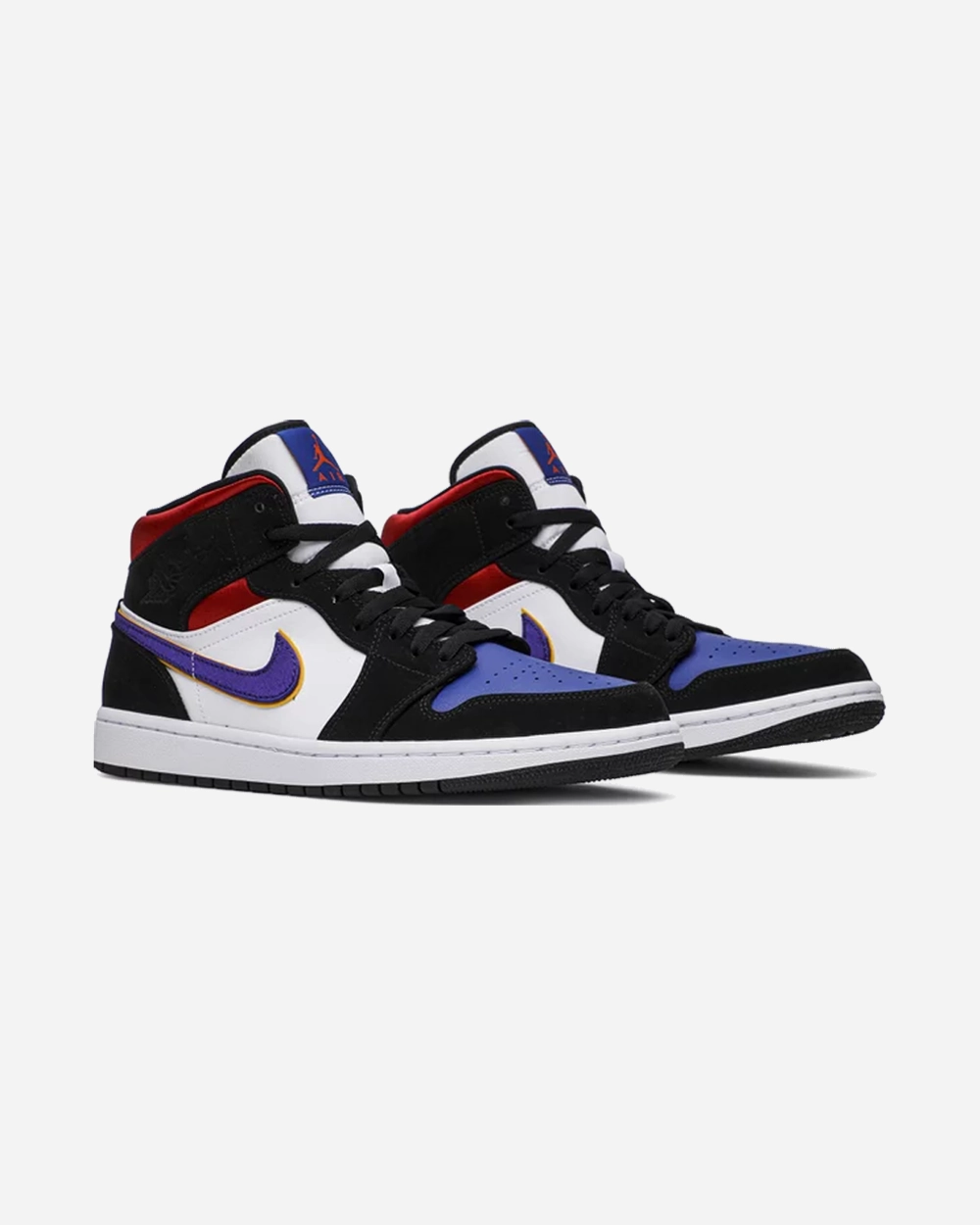 NIKE AIR JORDAN1 MID SE RIVALS LAKERS TOP 3 (NEW)