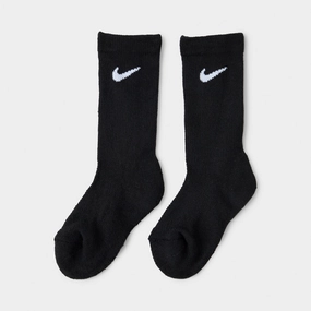 Nike Children's Mesh & Cushion Crew Socks (6 Pack) / Black