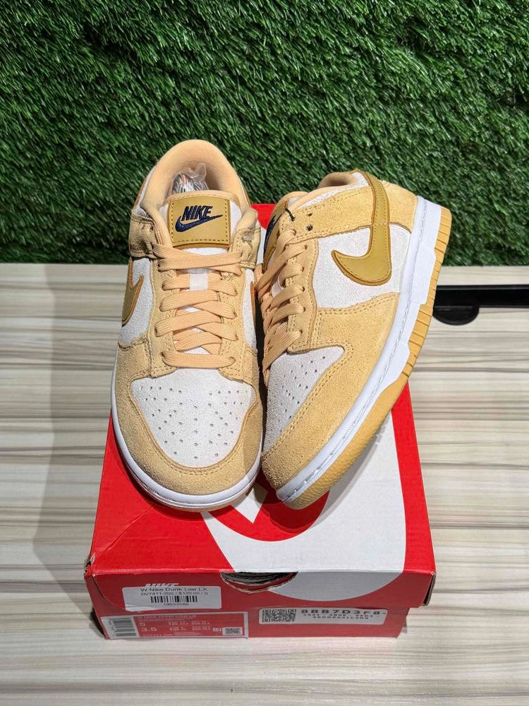 Nike Dunk Low Celestial Gold Suede (Women's) Sz 3.5M/5W..