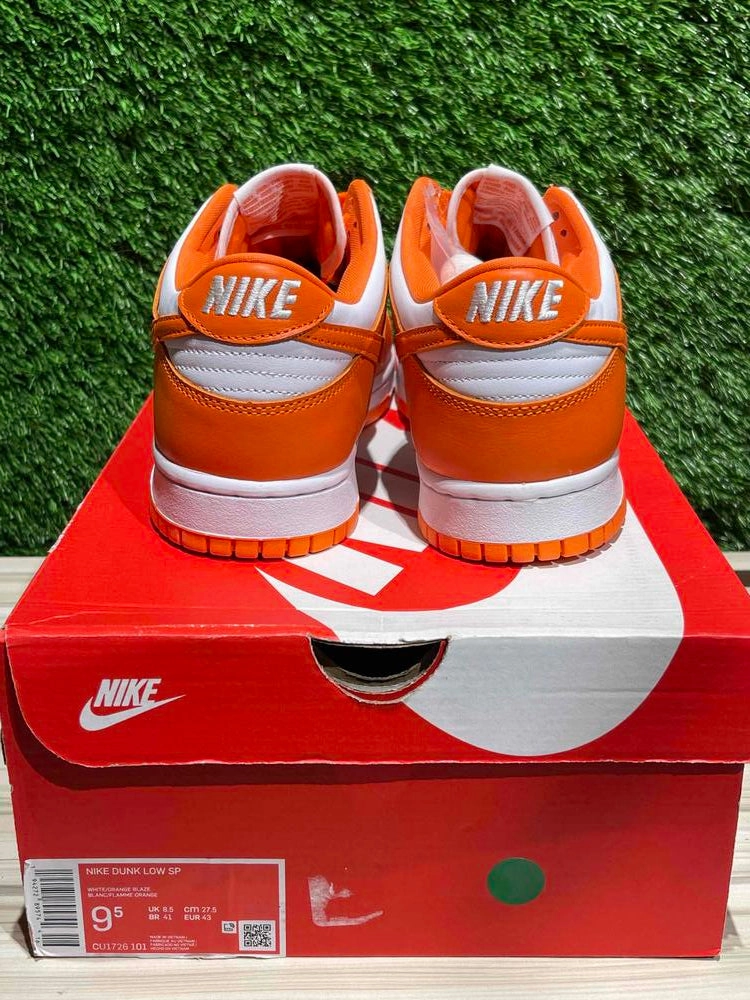 Nike Dunk Low SP Syracuse (2020/2022) Sz 9.5..