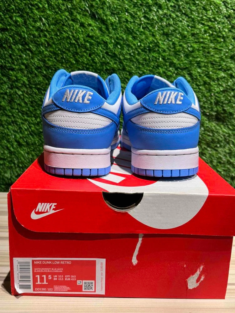Nike Dunk Low UNC (2021) Sz 11.5.