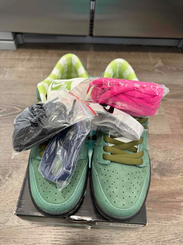 Nike SB Dunk Low Concepts Green Lobster Sz 8.5