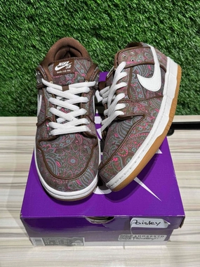 Nike SB Dunk Low Pro Paisley Brown Sz 10M
