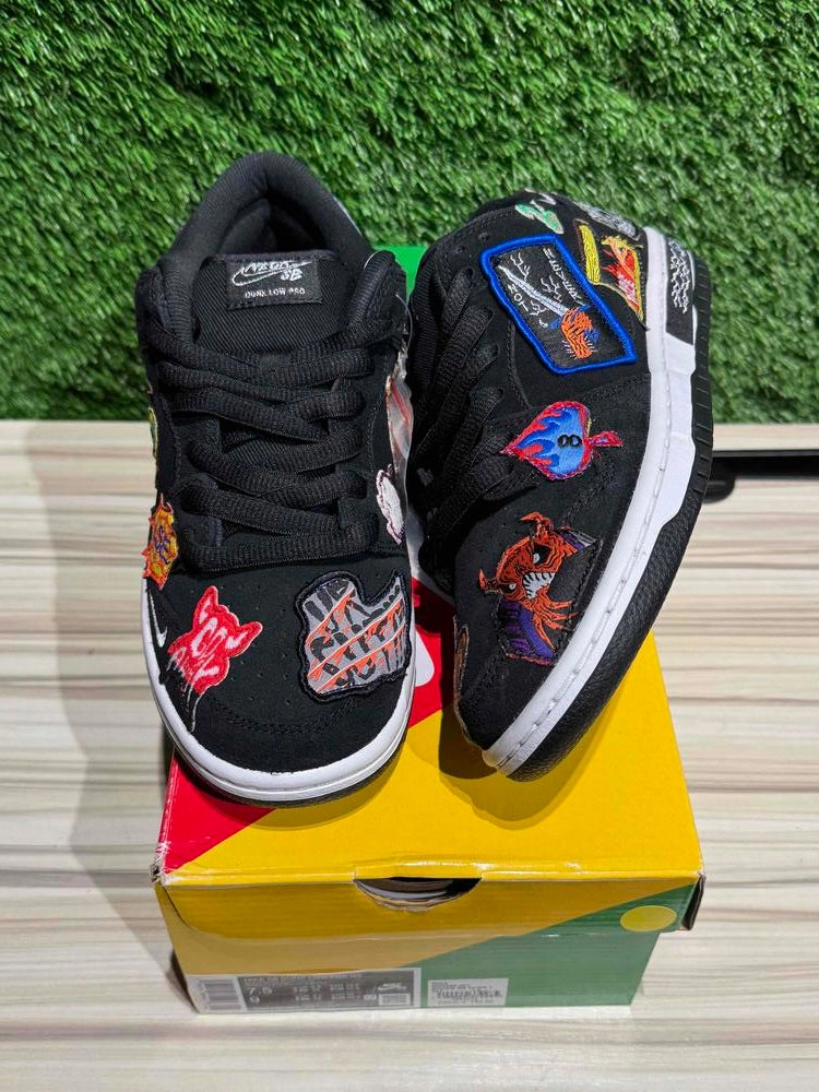 Nike SB Dunk Low Pro QS Neckface Sz 7.5M