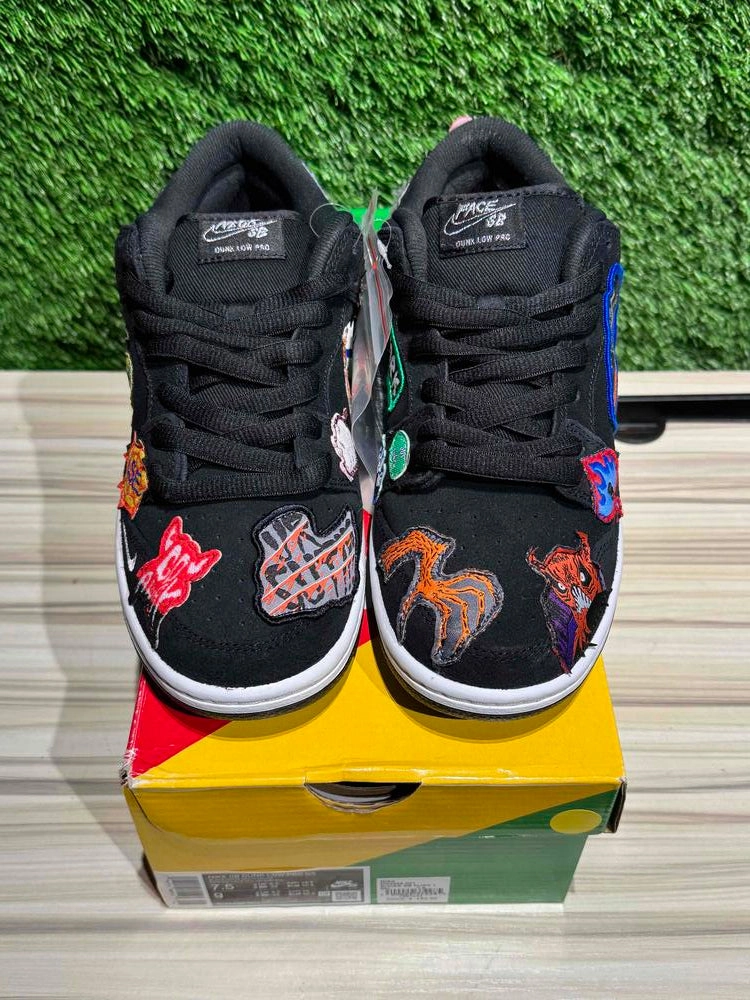 Nike SB Dunk Low Pro QS Neckface Sz 7.5M