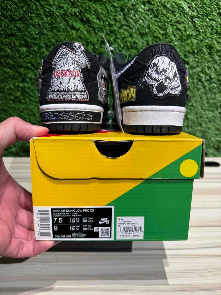 Nike SB Dunk Low Pro QS Neckface Sz 7.5M