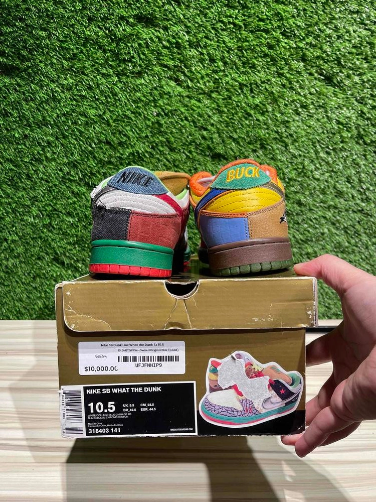 Nike SB Dunk Low What the Dunk Sz 10.5