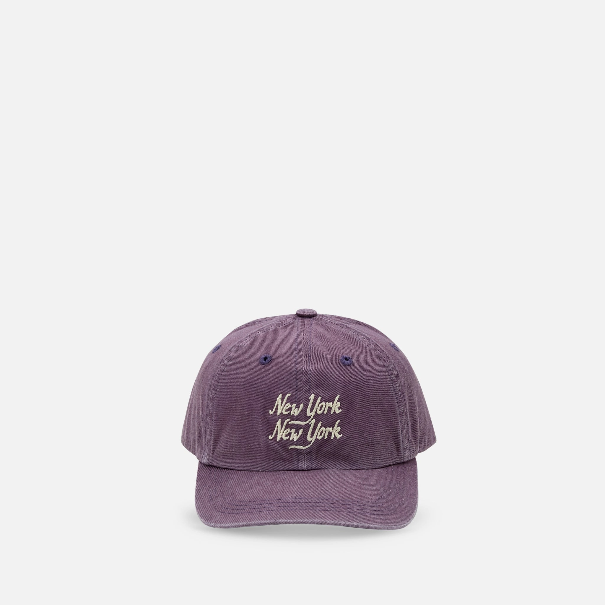 NY NY Script Hat Purple