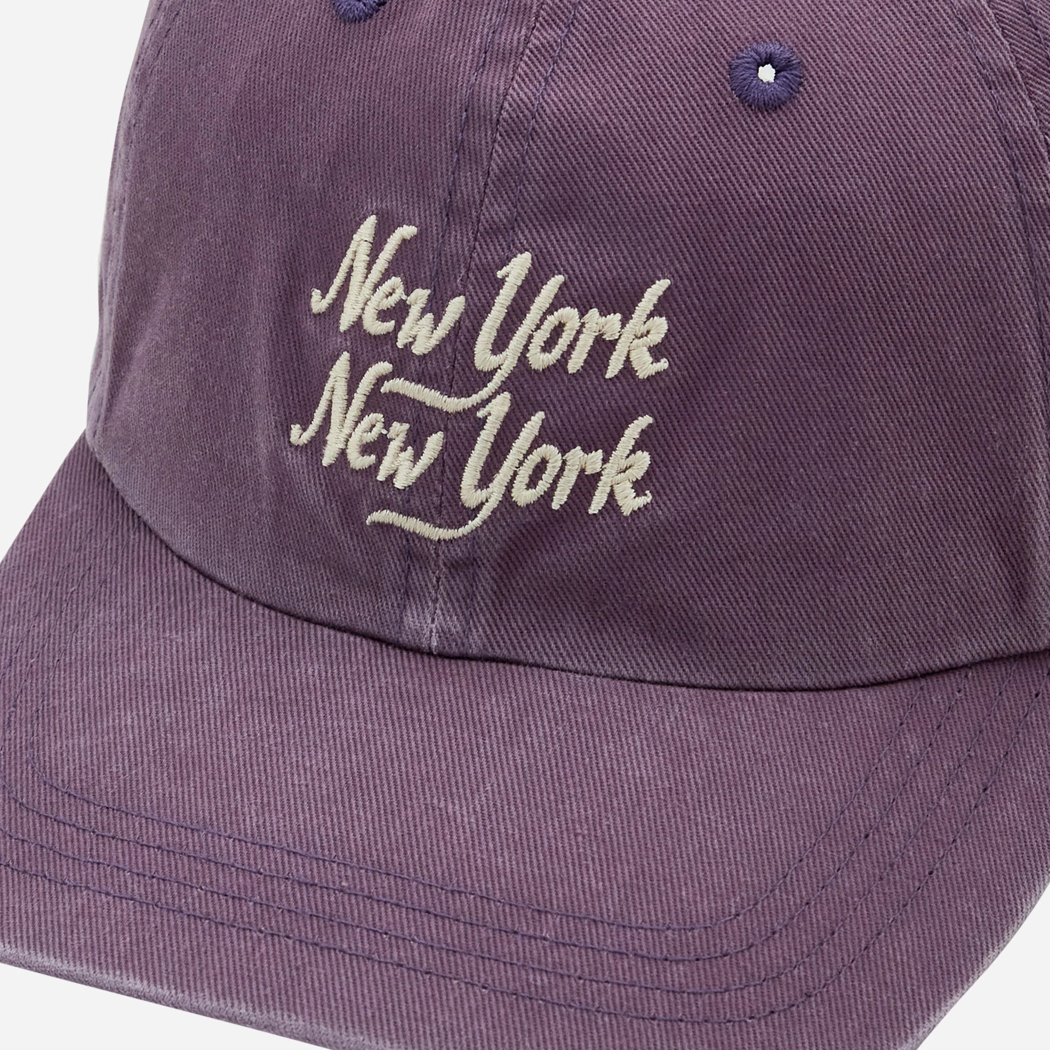 NY NY Script Hat Purple