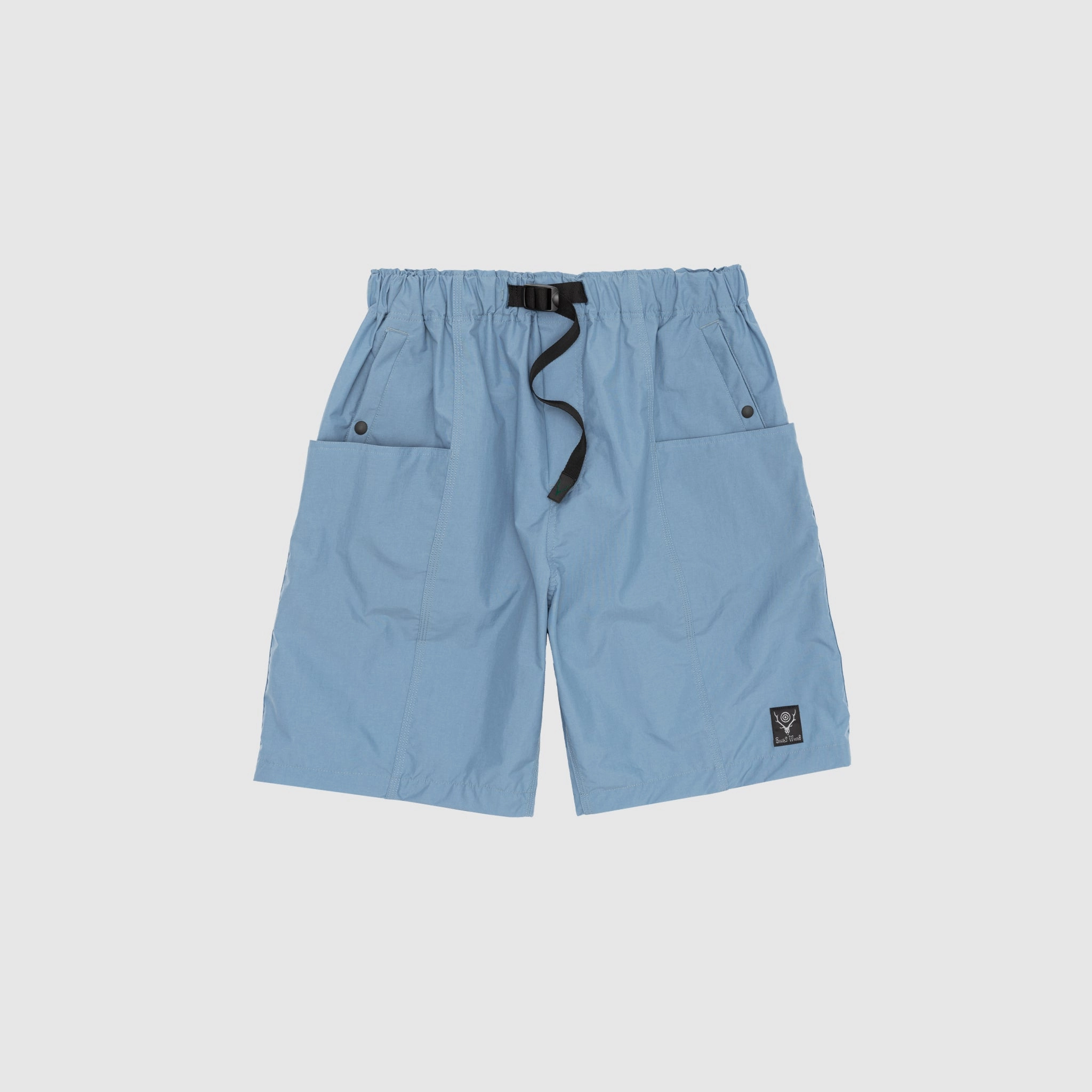 NYLON TAFFETA BELTED C.S SHORT