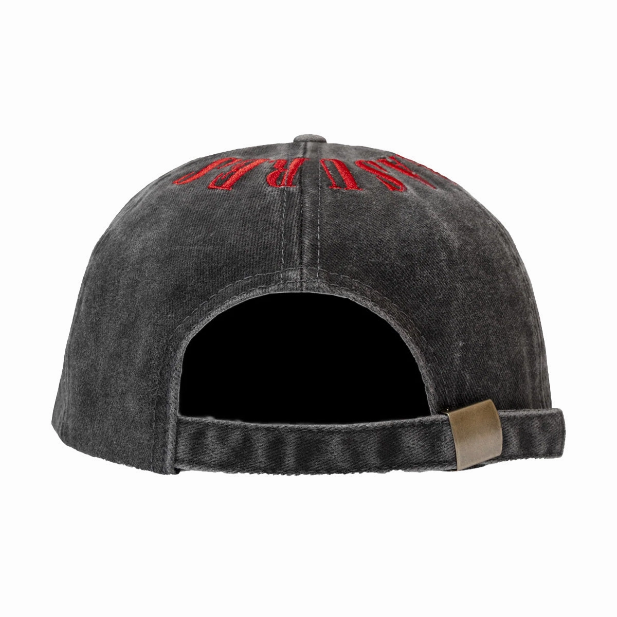 Onyx Crown Washed Cap 'Black Red'