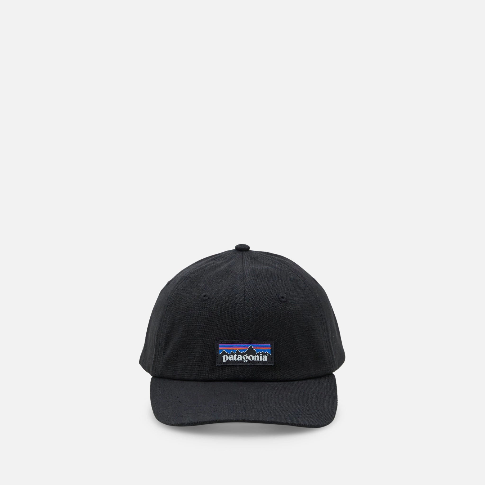 P-6 Label Trad Cap Black