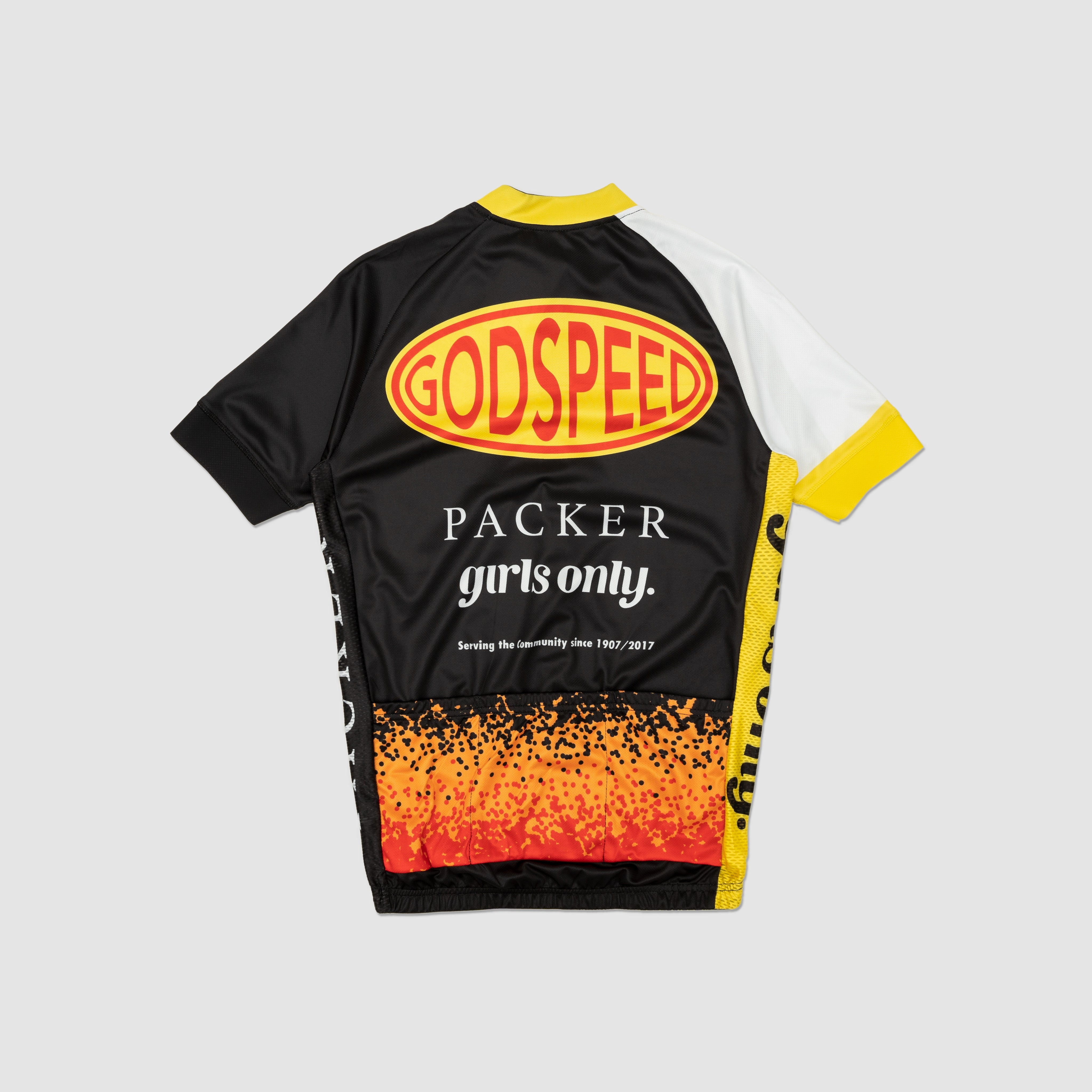 PACKER X GIRLS ONLY UNITY BIKE TOUR CYCLING JERSEY