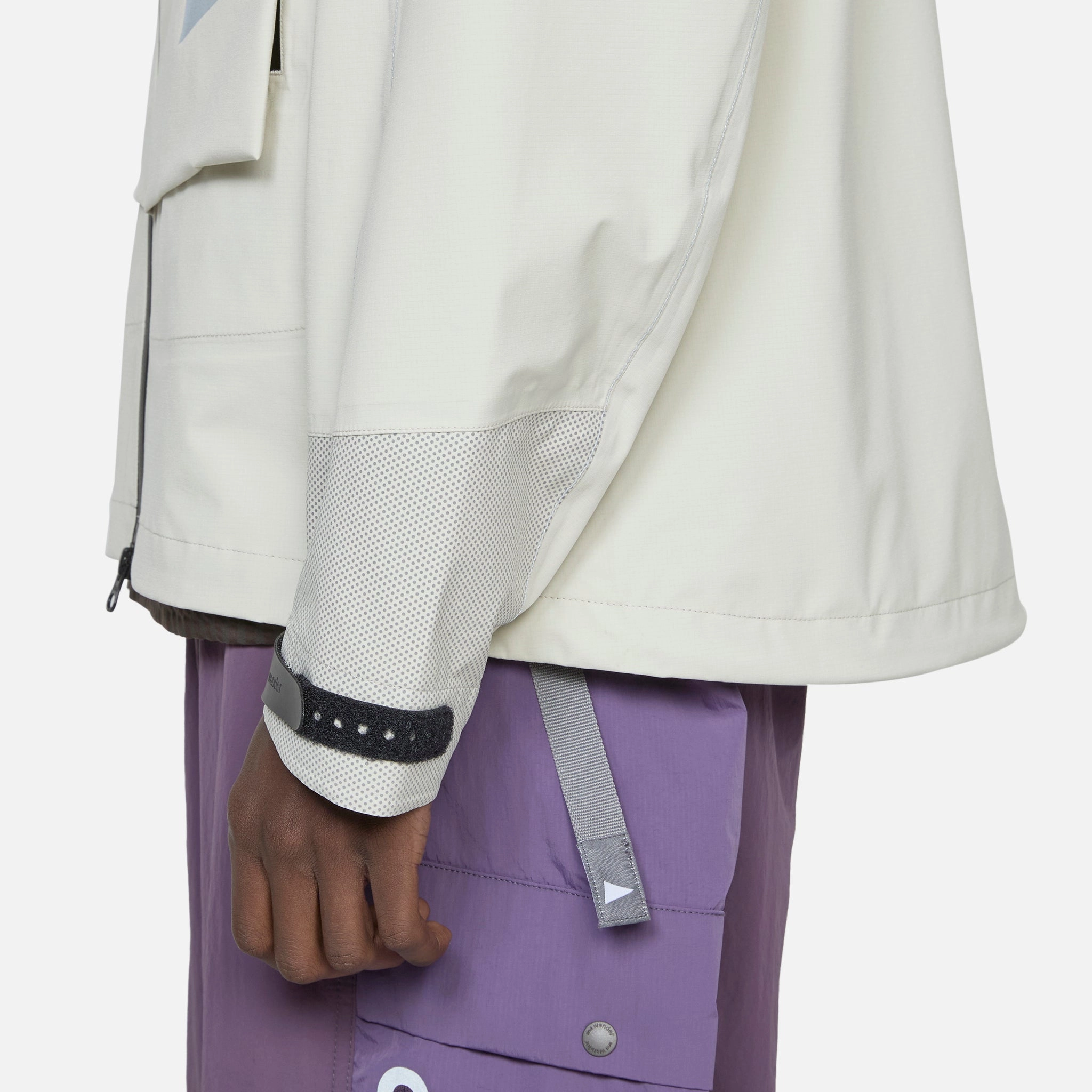 PERTEX SHIELD Rain Jacket Off White