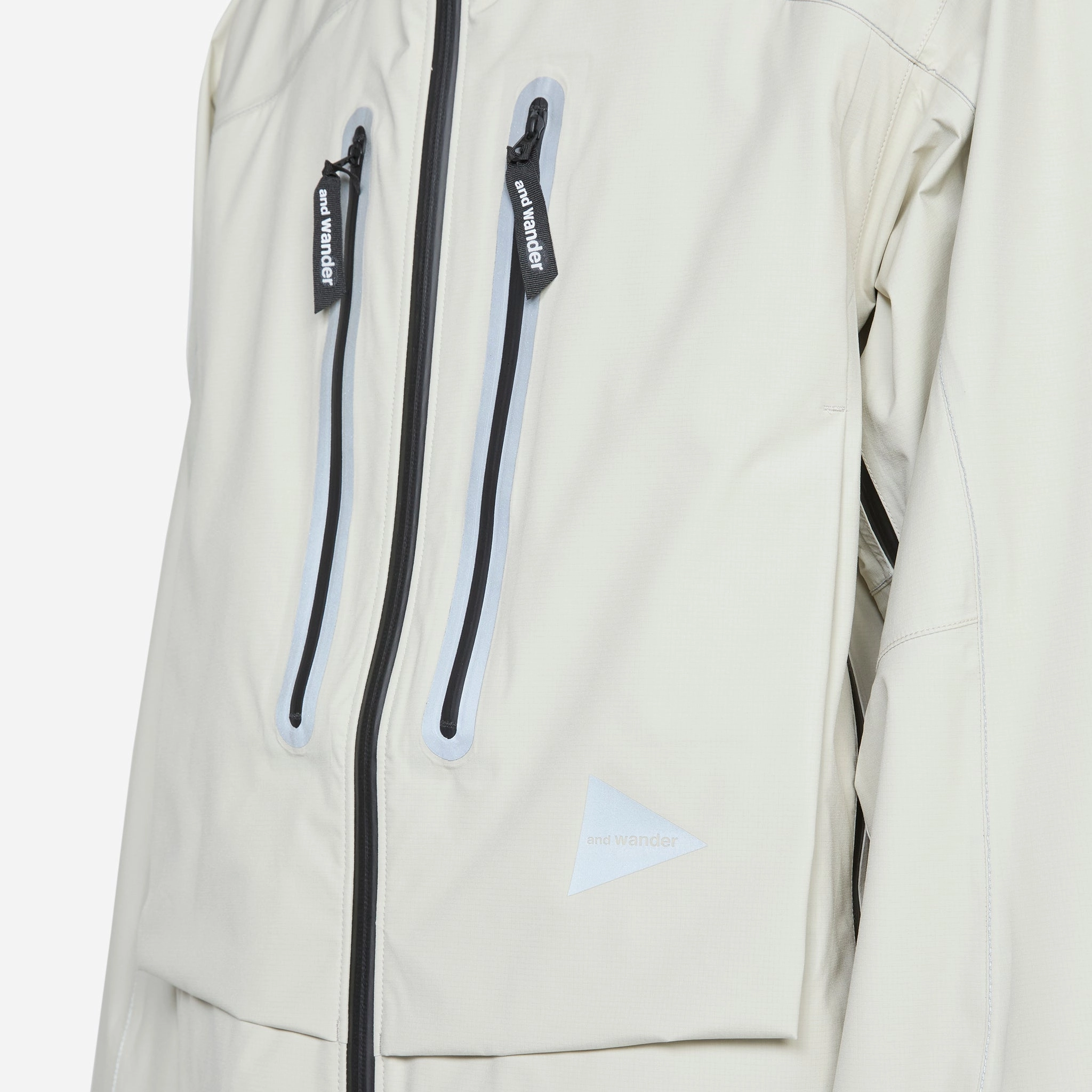 PERTEX SHIELD Rain Jacket Off White