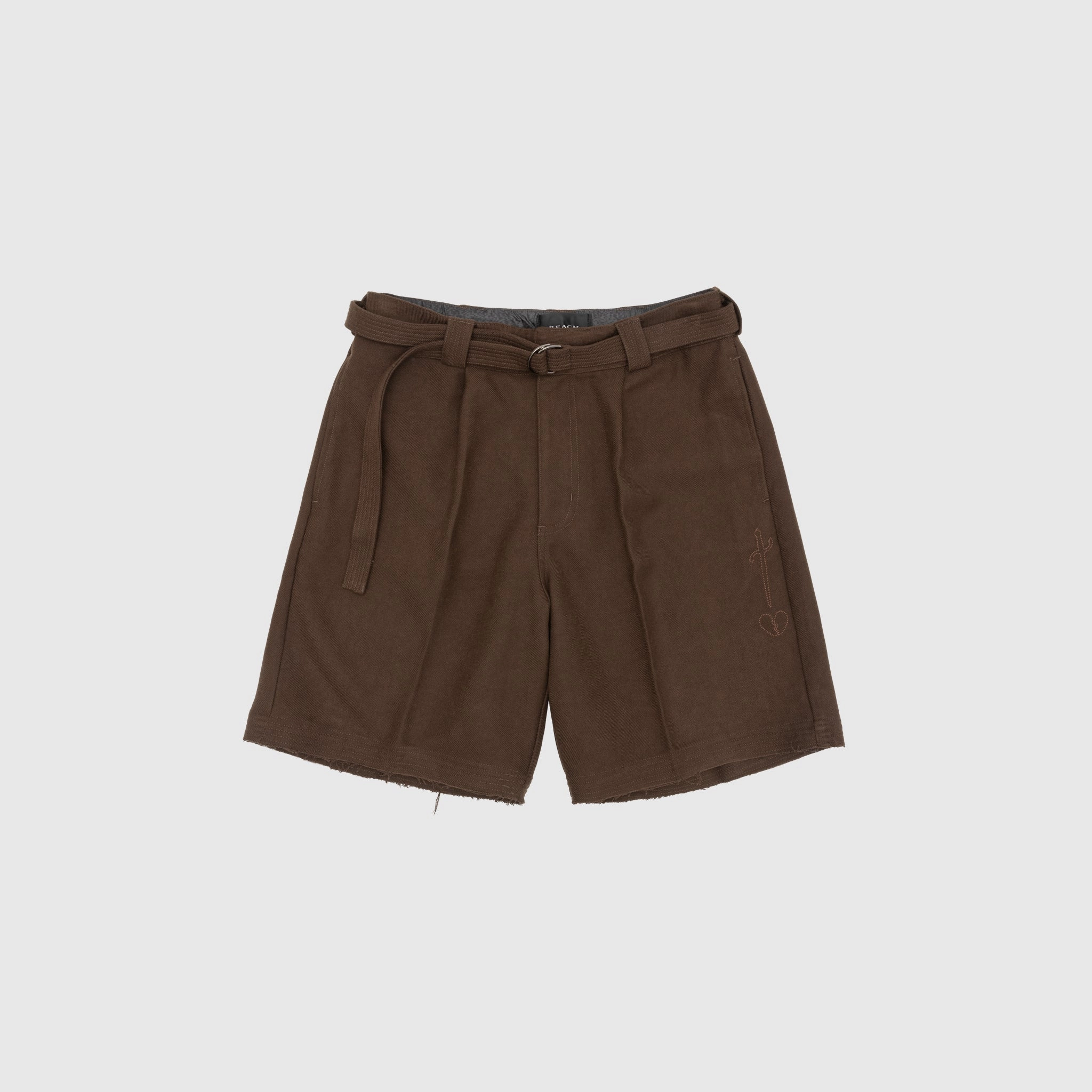 PLEATED SUIT SHORT