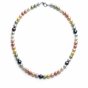 Polite Worldwide Pearl Necklace - Silver