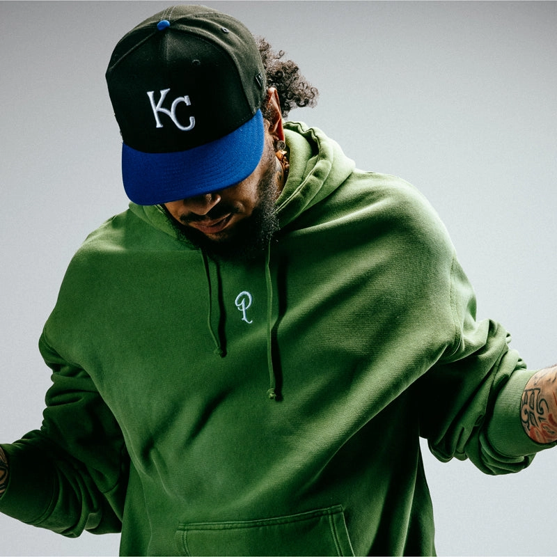 Politics Core P Hoodie - Washed Green