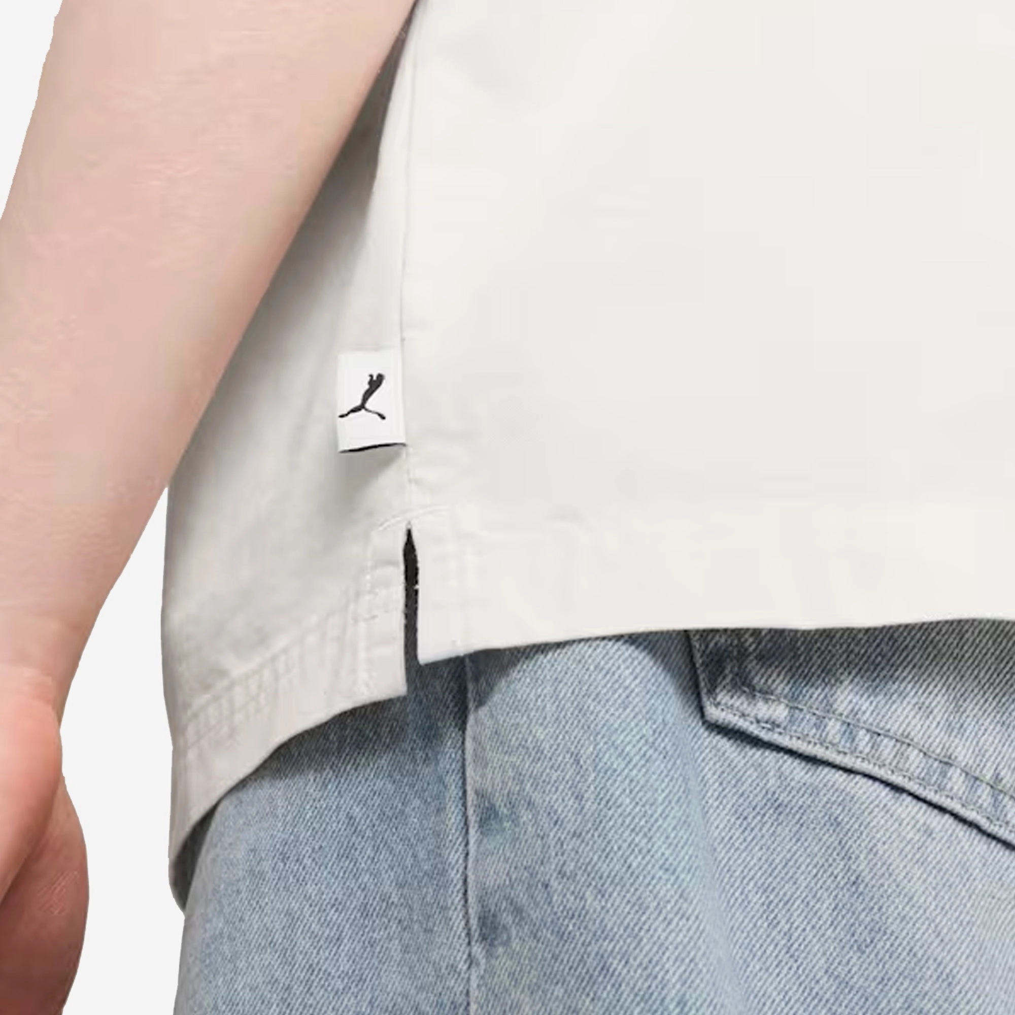 PUMA | MMQ HALF-ZIP SHIRT { ALPINE SNOW