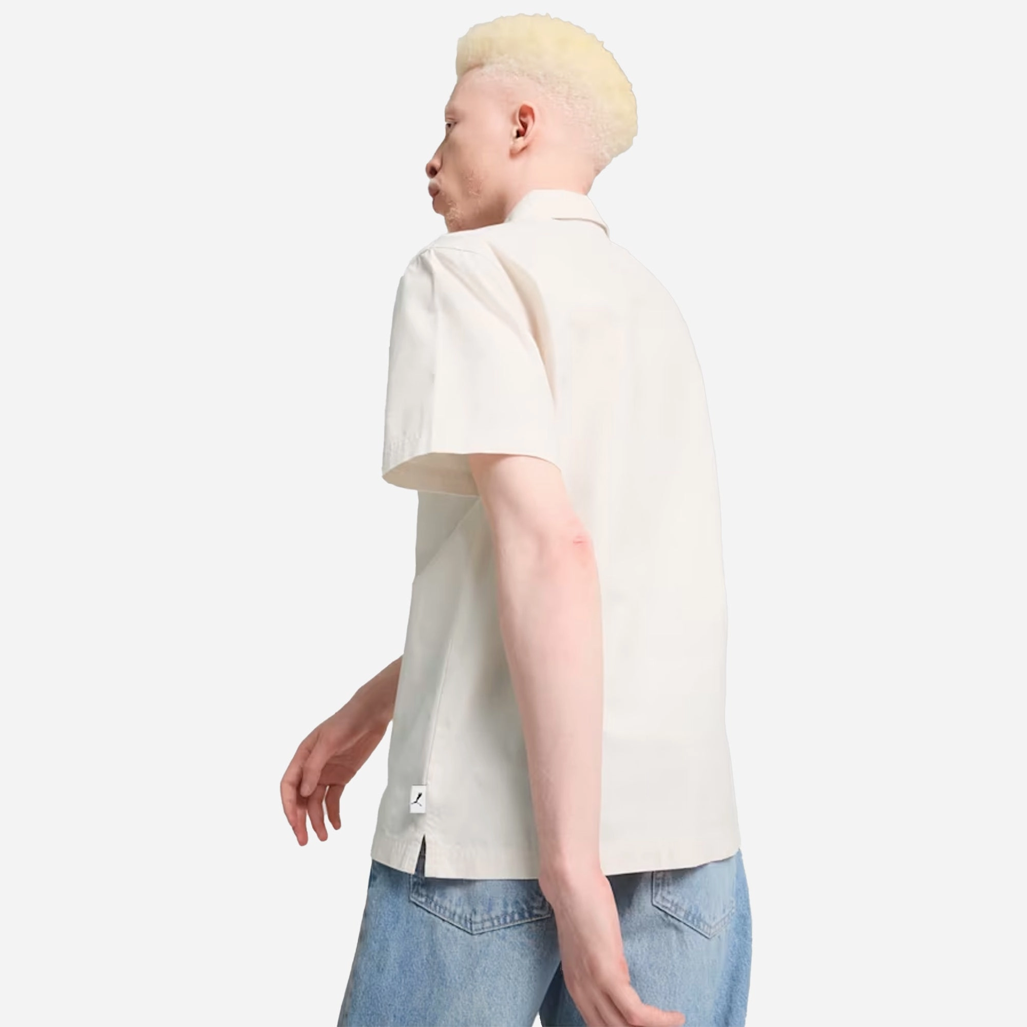 PUMA | MMQ HALF-ZIP SHIRT { ALPINE SNOW